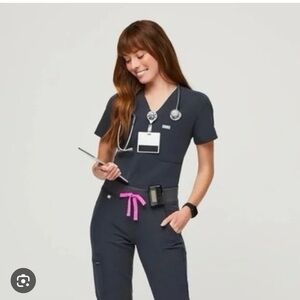 Figs Catarina Top- Medium Night Sky